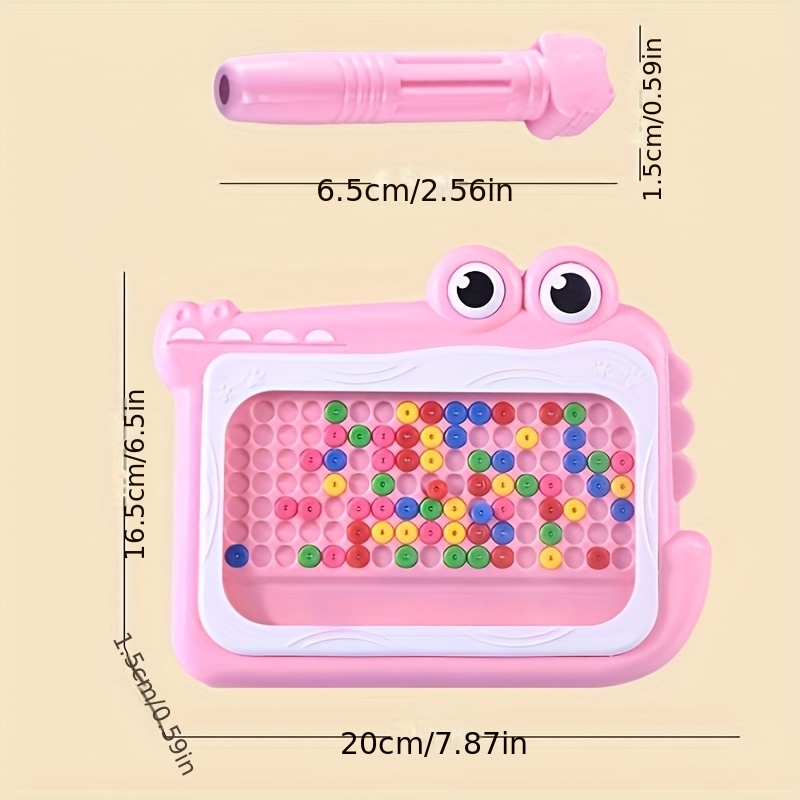 Magnetic Drawing Board with Colorful Puzzle And Magnetic Chessboard, a Toy for Kids to Draw And Doodle. Perfect for Christmas, Birthdays, And Holiday Gifts 5 Magnetic Drawing Board with Colorful Puzzle And Magnetic Chessboard, a Toy for Kids to Draw And Doodle. Perfect for Christmas, Birthdays, And Holiday Gifts - Image 5