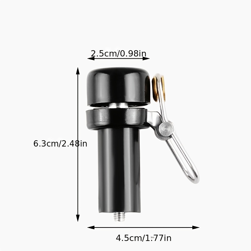 Bicycle Bell - High-decibel , Mountain Bike Handlebar Bell, Curved Handlebar Bell, Fits 22.2mm Mountain Bike/road Bike Handlebar Plugs - Cycling Bike Accessories