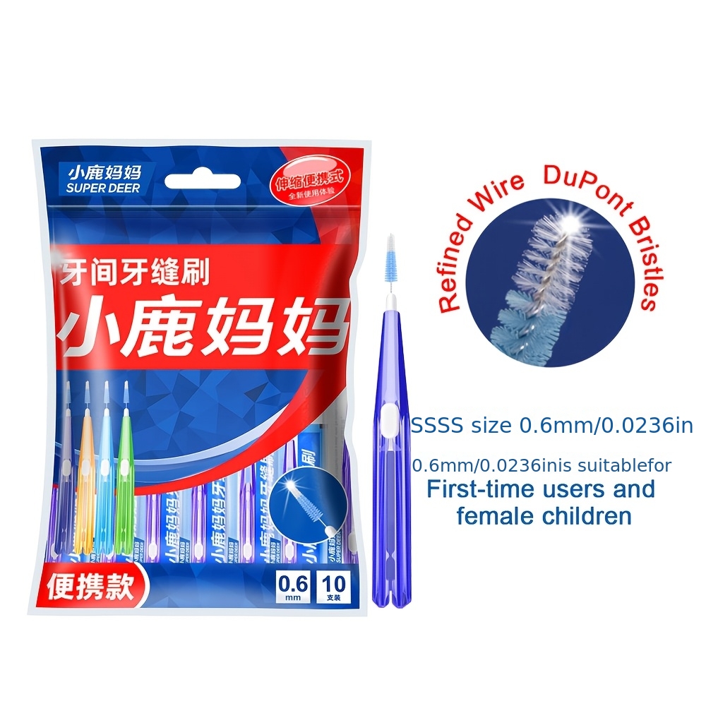 Super Deer Retractable Type I Interdental Brush