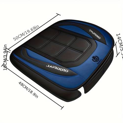 cojín individual para asiento delantero de coche, de instalar, limpiar y sin olores, para la mayoría de modelos