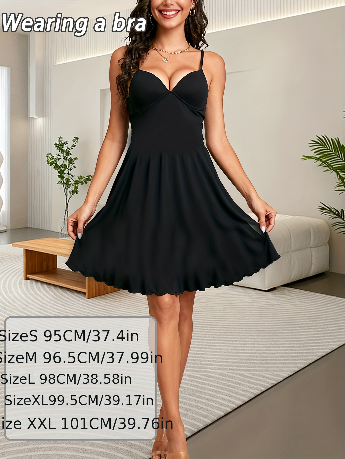 slim fit dress slacks TA3 Seamed Lushy Midi Dress - Black - 2X main image 0
