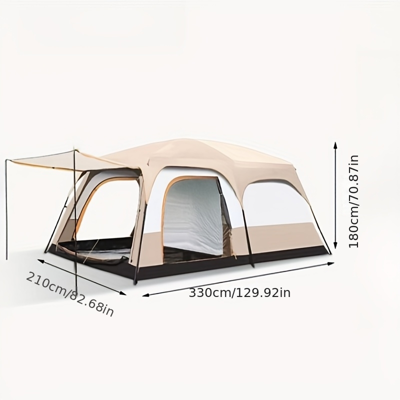 1 stck familien campingzelt 2 schlafzimmer. - Temu Austria