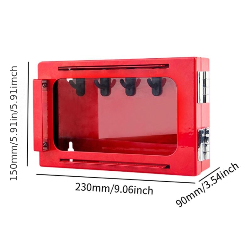 Portable Lock Management Visualization Group Lock Box