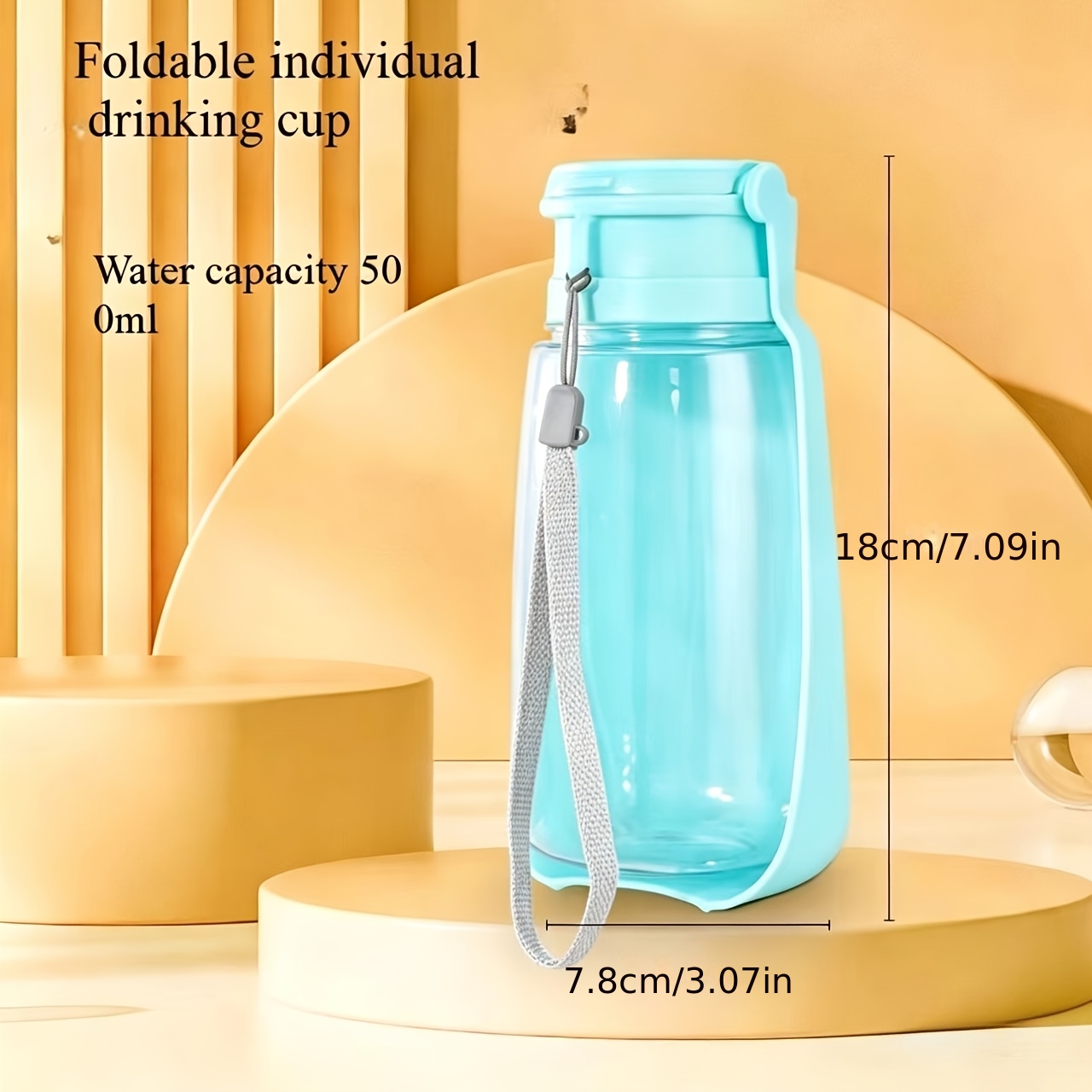 foldable pet water bottle portable dog travel cup large capacity leak proof drinking feeding bowl for outdoor   Product details 5