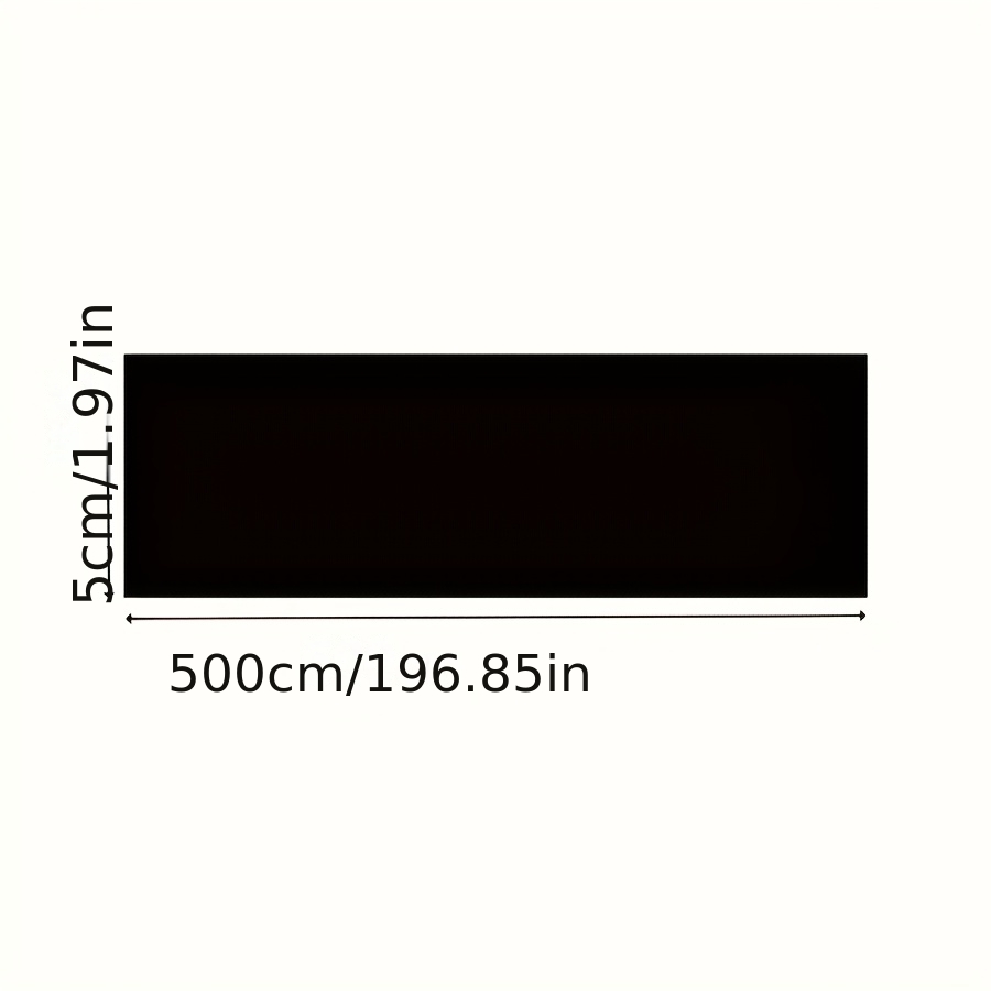 E-shop 500 cm / 196,85 Zoll Fensterrahmen Deko-Aufkleber - Wasserdichte und UV-beständige Farbwechsel-Folie, ablösbare und klebrige
