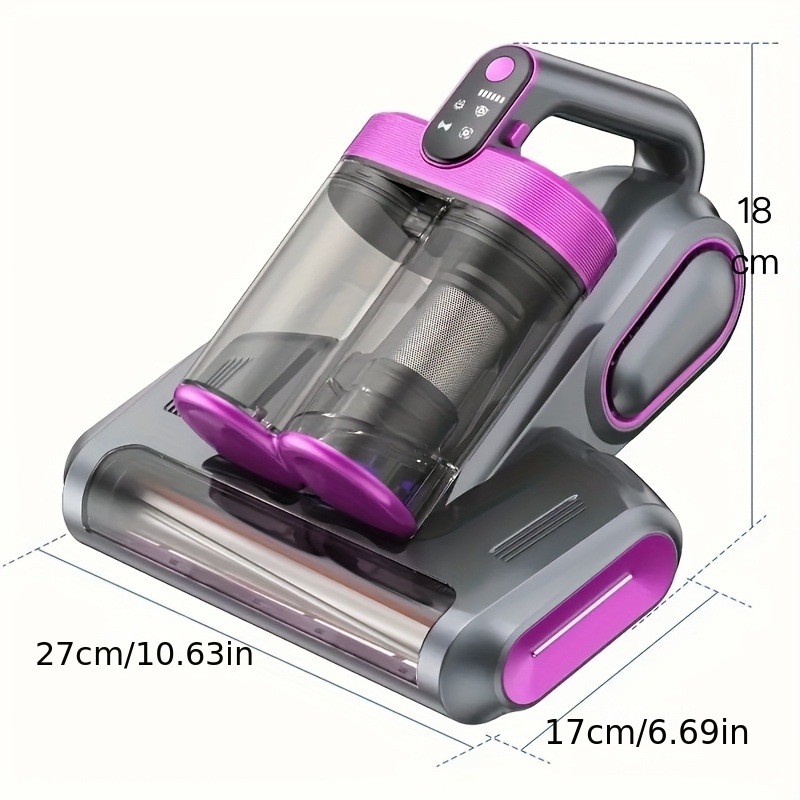   LP-018 Wireless Mattress Vacuum Cleaner with 18KPa Super  , 80000Rpm Rotating   technology Technology Dual Cup Portable Handheld Vacuum, Lightweight Design. Mattress Beating Approximately 80, 000 Times Per Minute, Type-C Charging Port, Suitable for Mattresses, Sofas, and Upholstered Furniture