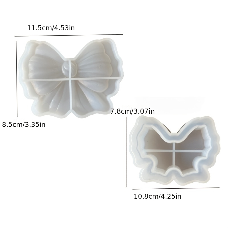 TEMU Stampo in resina e silicone KICKMOVE per scatola portaoggetti fai da te a forma di con forma irregolare e motivi a , compatibile per di resina ,