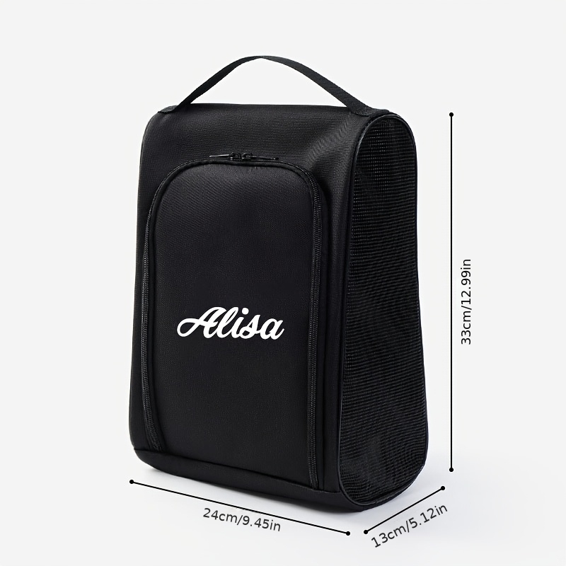 TEMU Personalized Custom Logo And Name, Essential For Shoe Stores, Toiletry Bag, Large-capacity Portable Travel Shoe Bag, Hand-carry Shoe Box, Home