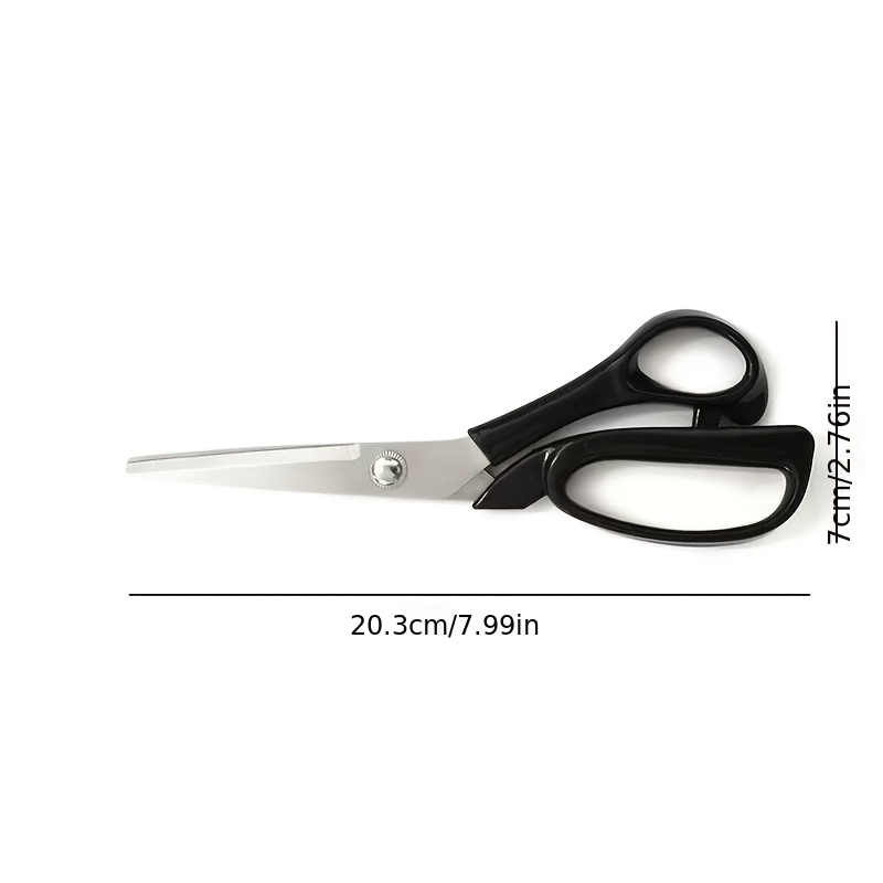 TEMU Professional Tailor Scissor Set With Steel And Ergonomic Handles Is Perfect For Fabric Cutting, Clothing And Office Tasks, And Sewing Supplies.