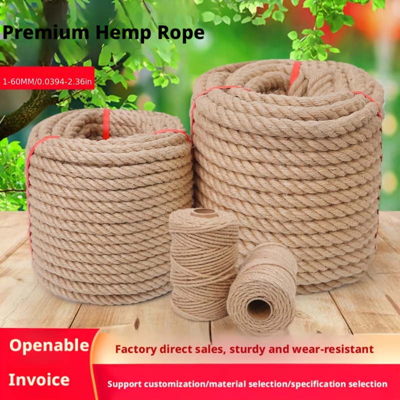 TEMU Cat Scratching Rope - Sisal Rope For Cat Trees And Scratching Posts. Durable, , And Protects Furniture