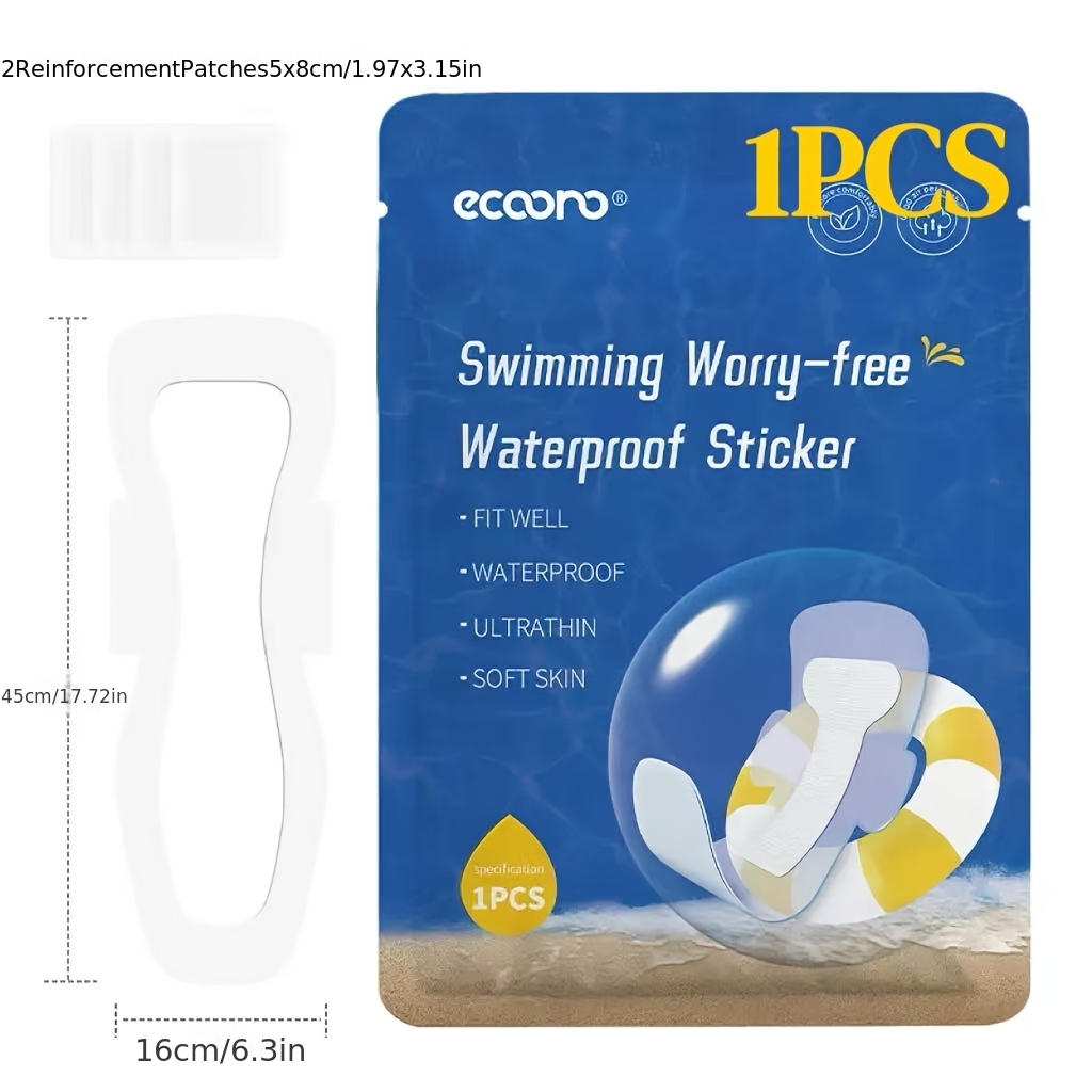 Image of Swimming Waterproof Sticker Sticker For Girls Anti-infection Artifact Water Park Sticker