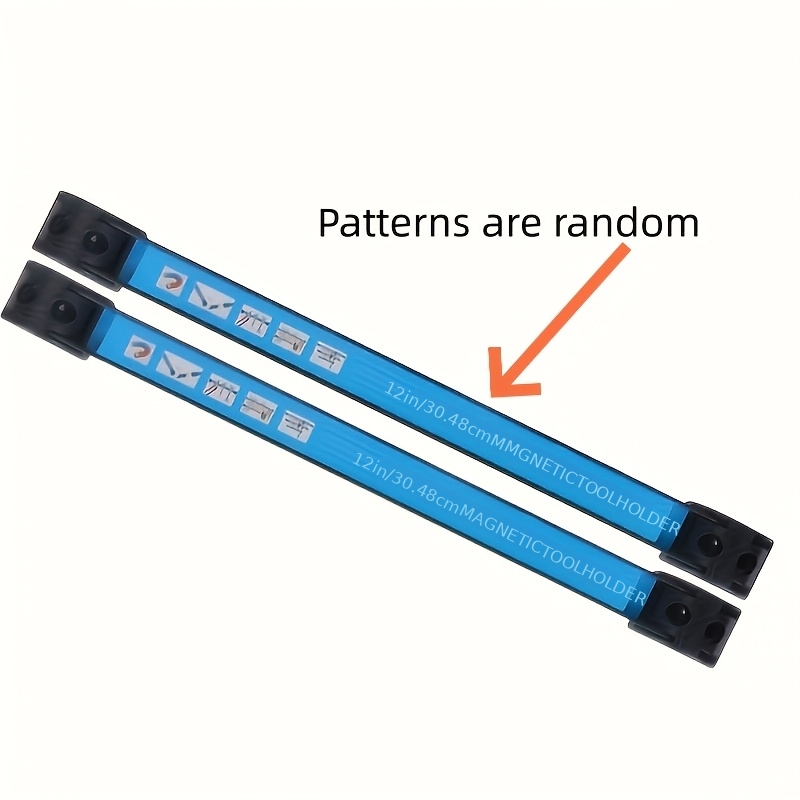 E-shop 2 Stück Magnetischer Werkzeugorganizer, Magnetische Garagenaufbewahrung, Gartengerätehalter, Hammer-, Schraubendreher-,