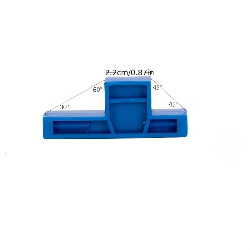 TEMU Blue Plastic Ceramic Wire Cutter, Suitable For Pottery, Carving And Crafts, Clay Angle Cutting Tool, Made Of Durable Stainless Steel Wire,