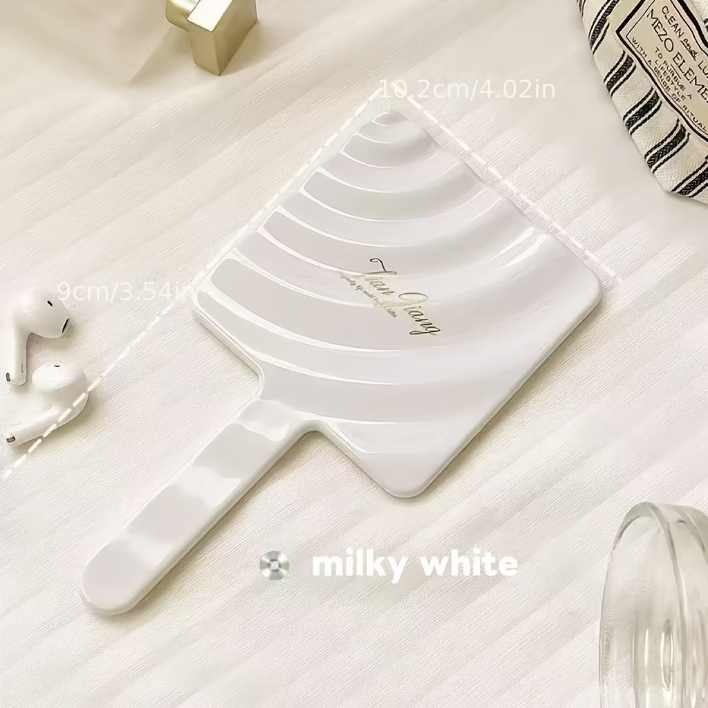 TEMU 1pc 3-color Handheld Makeup Mirror, High , Good Detail, Suitable For -ups, 3 Colors , A Holiday Gift For , Compact And Mini, Convenient To Carry