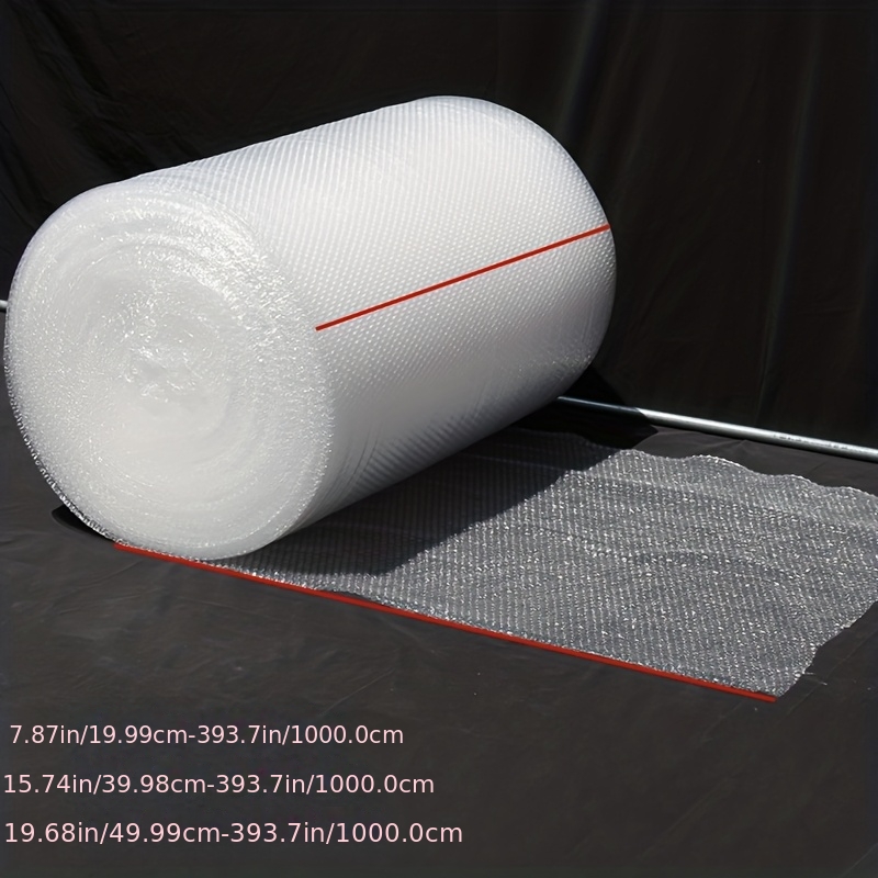 TEMU 1 Roll 10m Thickened Bubble Wrap - Heavy-duty Shockproof & Scratch-resistant Bubble Film, Extra Large Bubble Wrap Roll For Moving, Shipping,