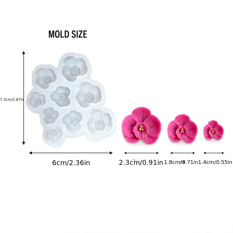 TEMU Moule 1 pièce/4 pièces DNEJIU en résine et silicone pour bougies, savon, artisanat en cire - Moule papillon avec et irrégulière pour bricolage,