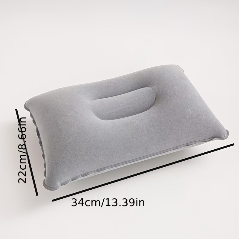 2pcs Convenient Foldable Outdoor Pillows with Air Pump