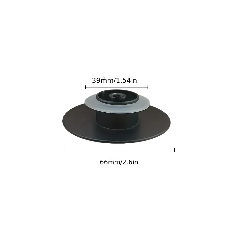Image of 1pc Mushroom Head Spring Stopper, Anti-clog Sink Drain Plug, Stainless Steel, Pop-up Sink Drain, Mushroom Head For Kitchen And Bathroom, Waterproof Seal, Easy-to-clean Kitchen Sink Accessory