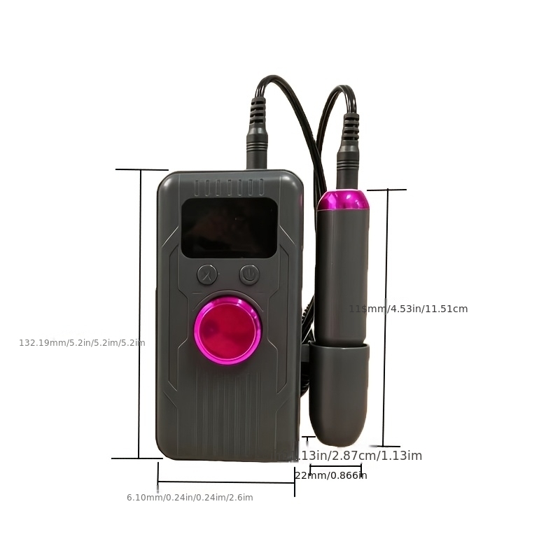 Portable Electric Nail Drill Machine for Nail Polish Remover