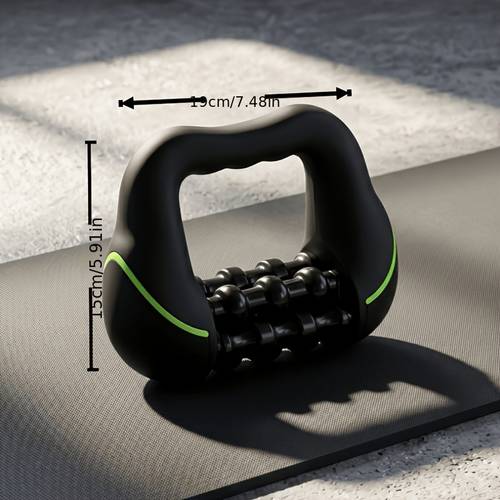 handmassagegerät mit usb-aufladung – 8-gang-roller mit lcd-bildschirm, ganzkörper-tiefengewebsmassage, für zuhause & reisen, tolles geschenk für männer & frauen