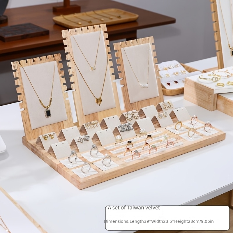 TEMU Necklace, Bracelet, Ring Jewelry Display Stand, Jewelry Display Racks, Jewelry Towers