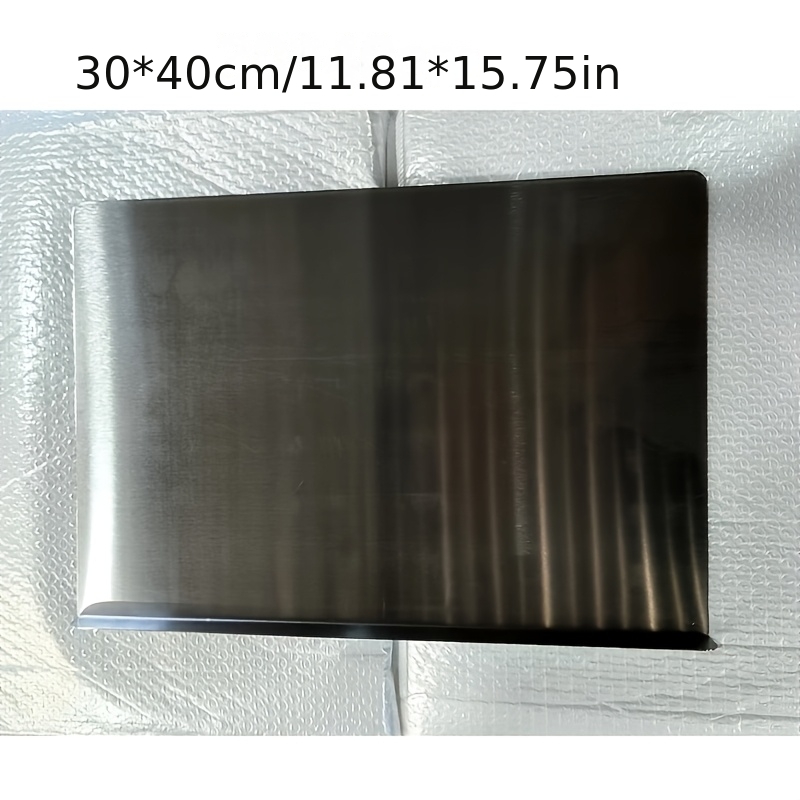 TEMU 2027 New Model Large Stainless Steel Cutting Board, Commercial Grade, Non-slip Double-sided Cutting Board, Premium Chopping Board, Stainless