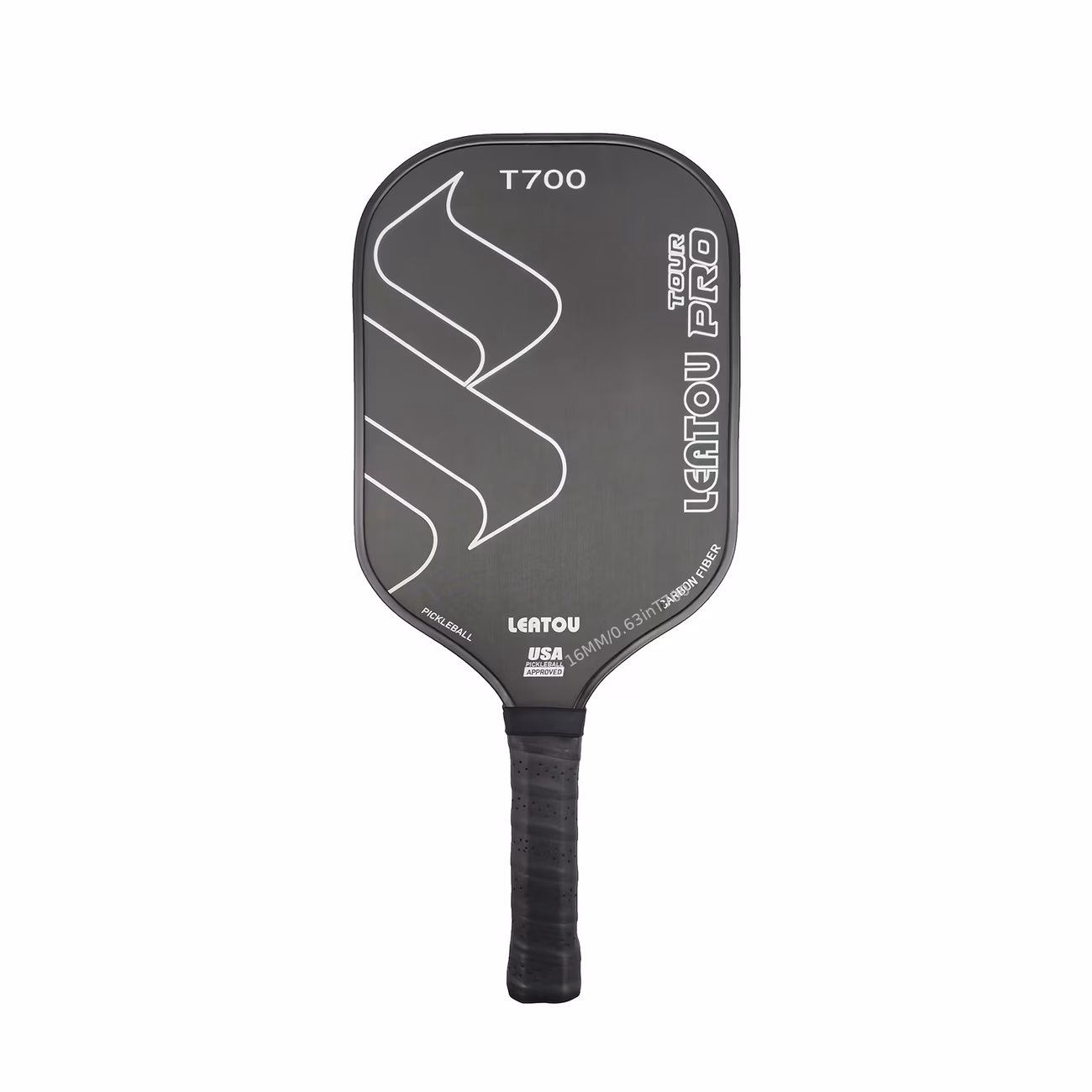 LEATOU Pickleball Paddle, Made of 16MM Carbon Fibe...