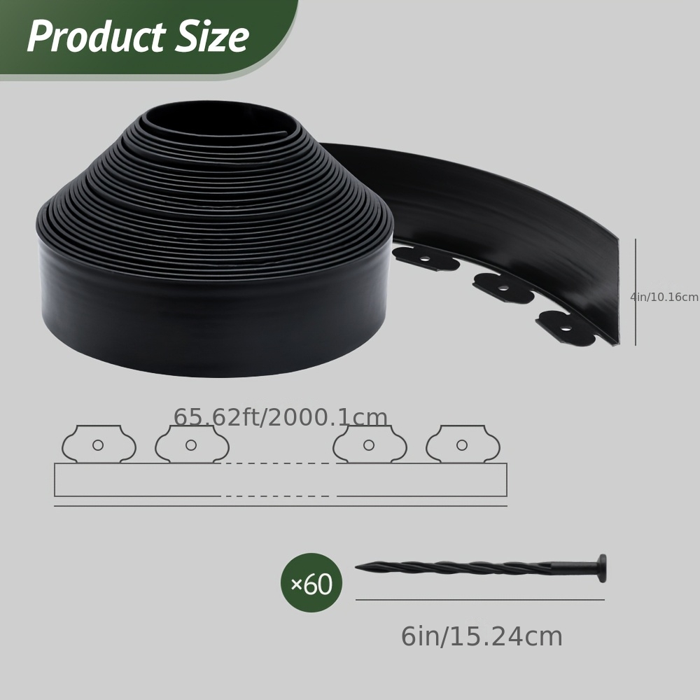 20 Meters Long, 10 Centimeters Fence, , With Nails
