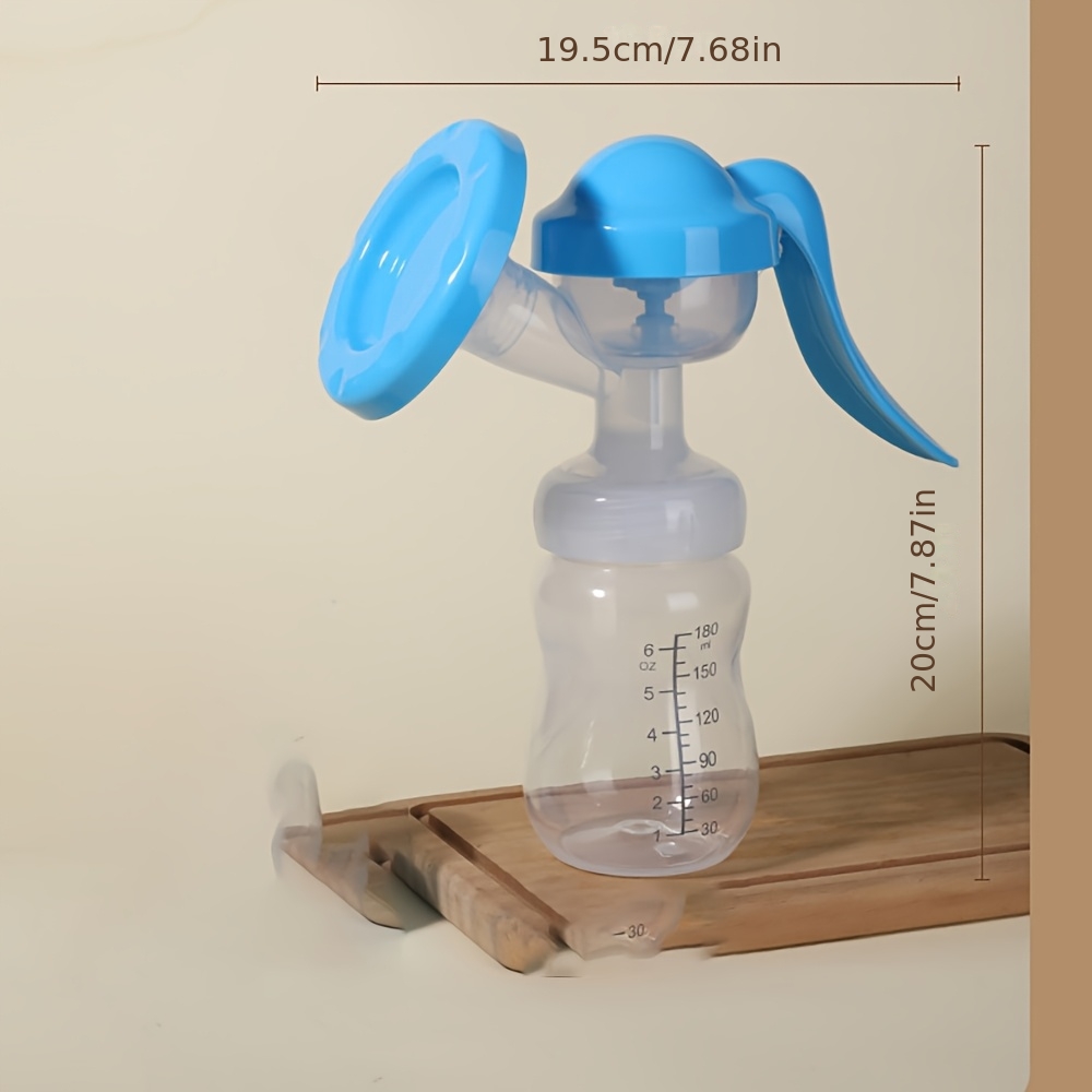 1pc Bomba de Leche Materna Manual Ajustable - Alimentador Portátil de Mano con Ventosa,, para Mamás en Movimiento, Recolector de Leche Materna y Bomba de Alimentación para Madres Lactantes - Imagen 8