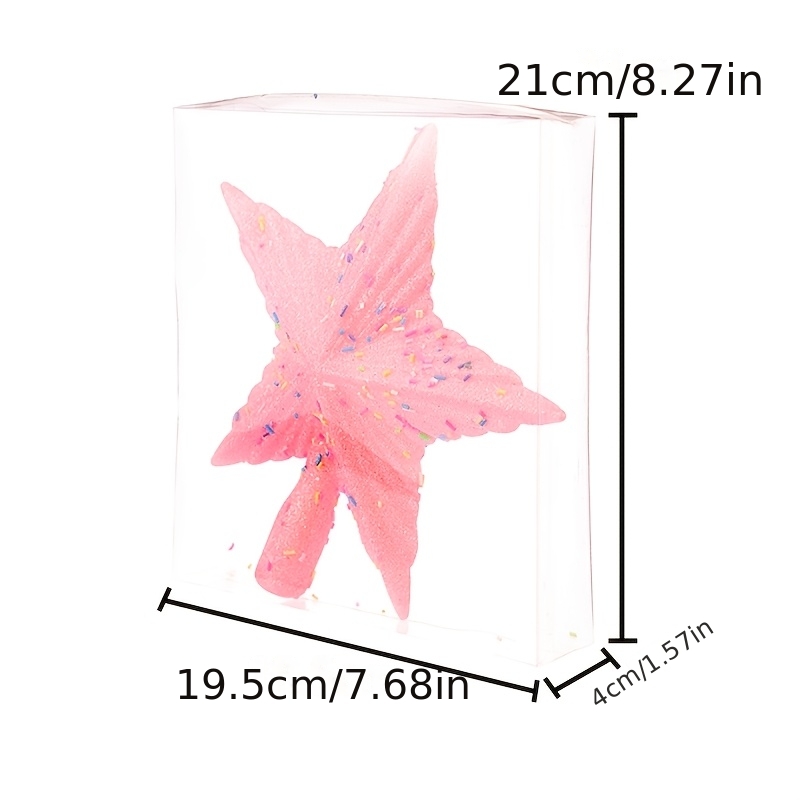 TEMU 22cm 1pc Tree Toppers Party Decorations Chrismas Gifts Home Decoration Christmas Tree Hanging Decorations Christmas Ornaments Halloween