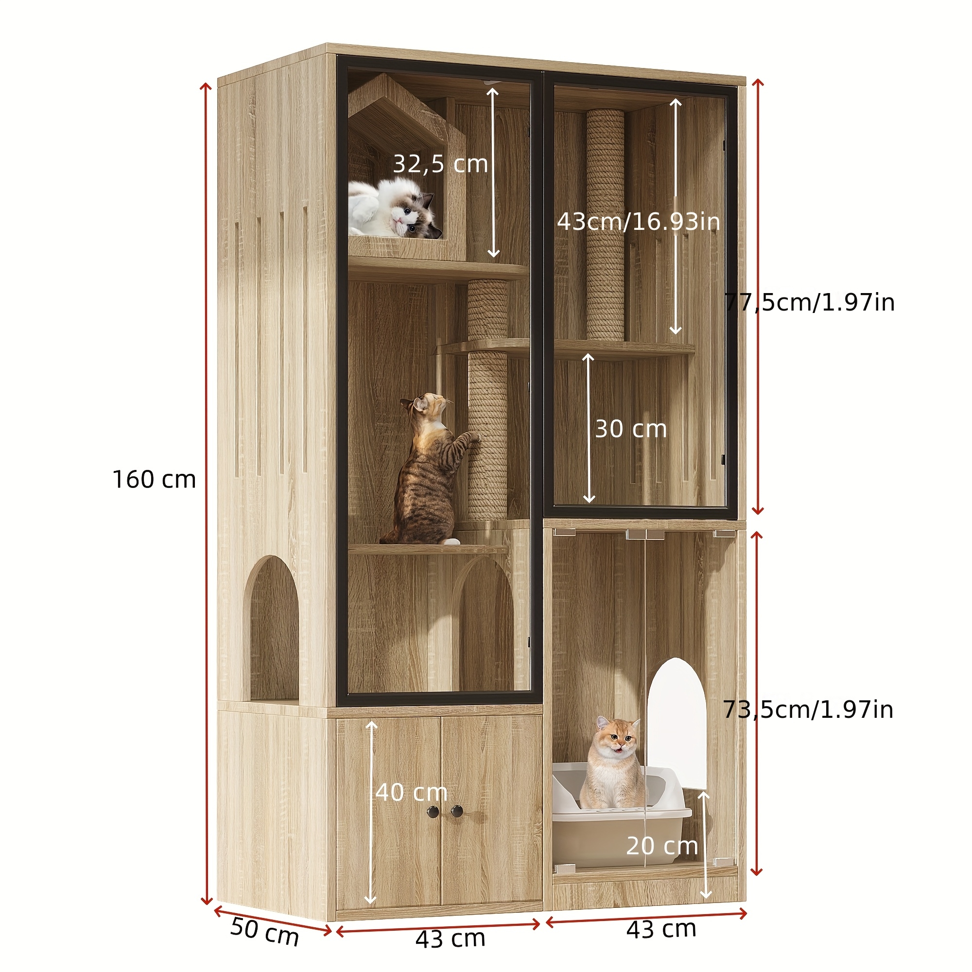 möbelkollektion för vardagsrummet inklusive kattstall och - Temu Sweden