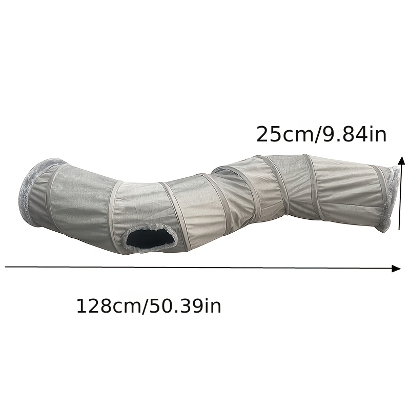 Retractable Foldable S-Shaped Cat Tunnel Toy