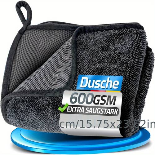 absorbent dry towel shower 600 gsm 40 x 60cm fast dry microfibre cleaning cloth for bathroom in grey car drying towels xxl s large simply shiny