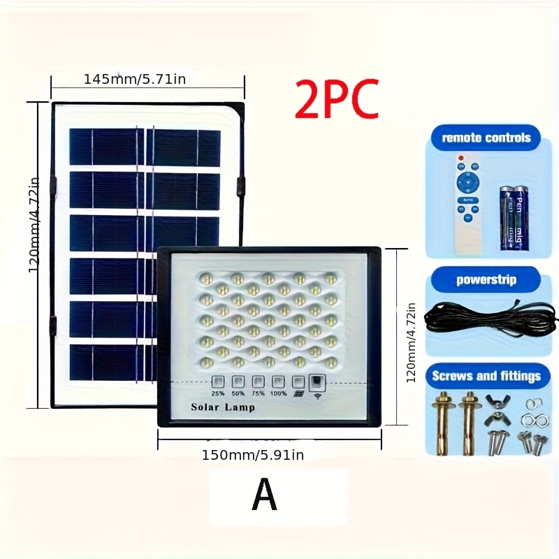 TEMU Solar Outdoor Lights Street Lights Courtyard And Household Lighting , Pathway Lights, Modern Lighting, Decorative Lighting, Durable Plastic,