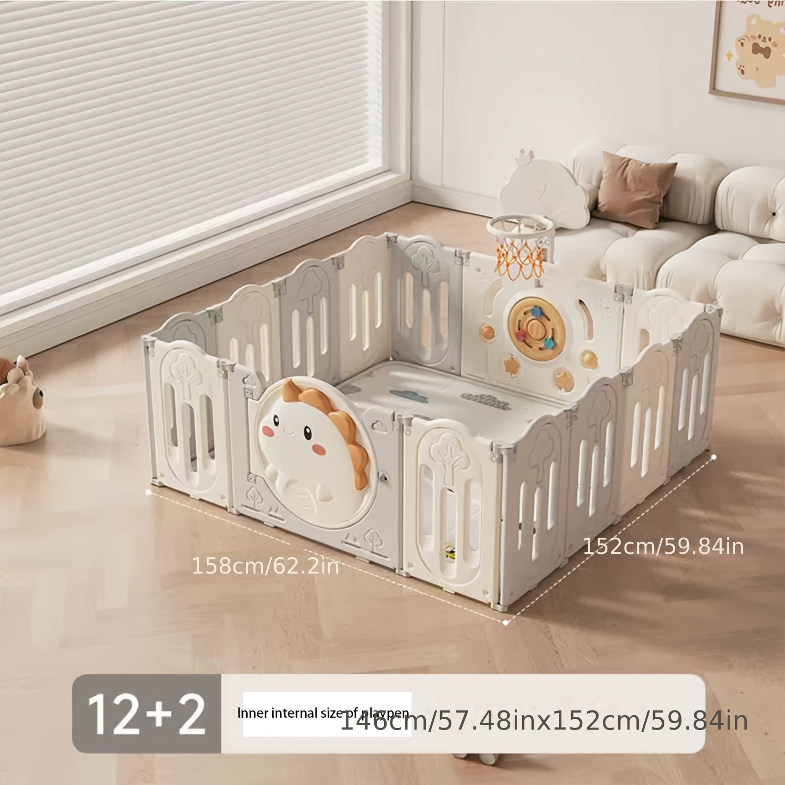 Playpen Baby Playpen Baby 146 X 152cm Activity Center 14 Panels