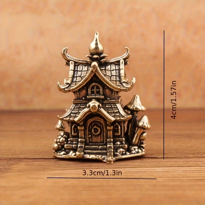 E-shop Sammelfiguren, 1 Stück/Schönes Schloss/Architekturmodell-Dekoration
