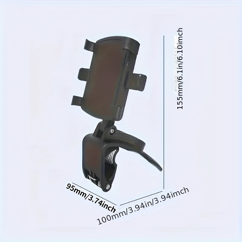 [Adjustable | Easy Install] Adjustable | Easy Install Car Dashboard Phone Holder - Safe Driving Design for iPhone and Galaxy