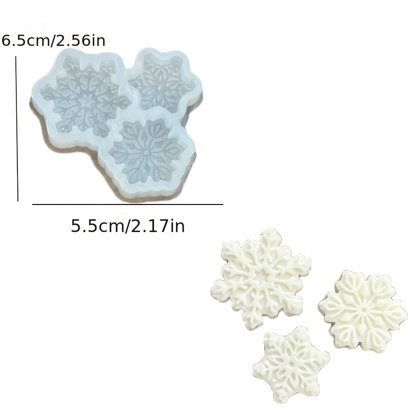 TEMU Stampo in silicone resina 1 pz/5 pz Decorazioni natalizie a di , Stampo in silicone per decorazione dell' della scrivania , Regali di compleanno