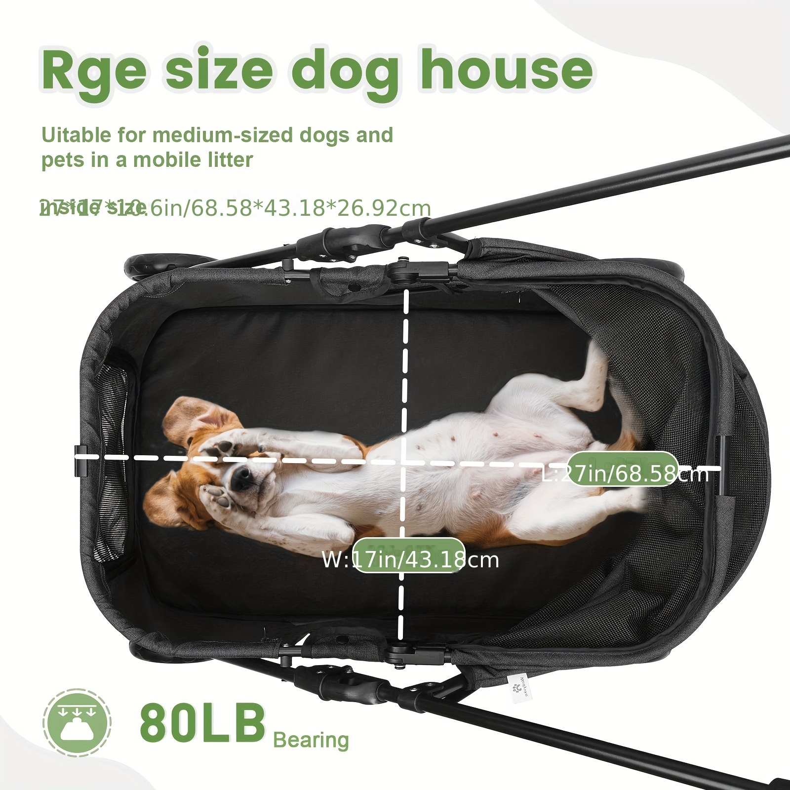 Small and Medium-Sized Pet Carrier, Spacious and Comfortable