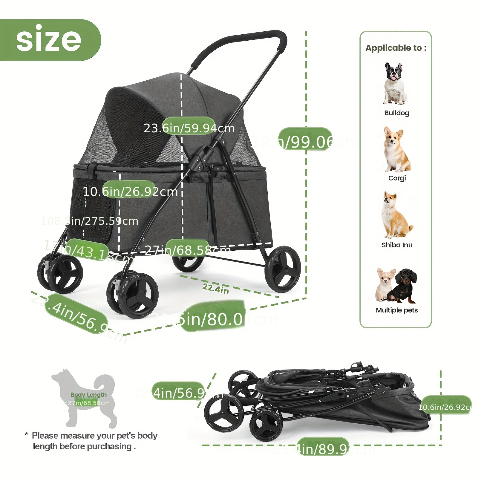 Small and Medium-Sized Pet Carrier, Spacious and Comfortable