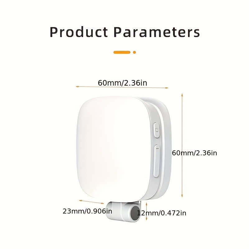 1pc magnetic multi function portable phone light with built in makeup   adjustable brightness angle ideal for selfies and video shooting compact led fill light with durable   Product details 5