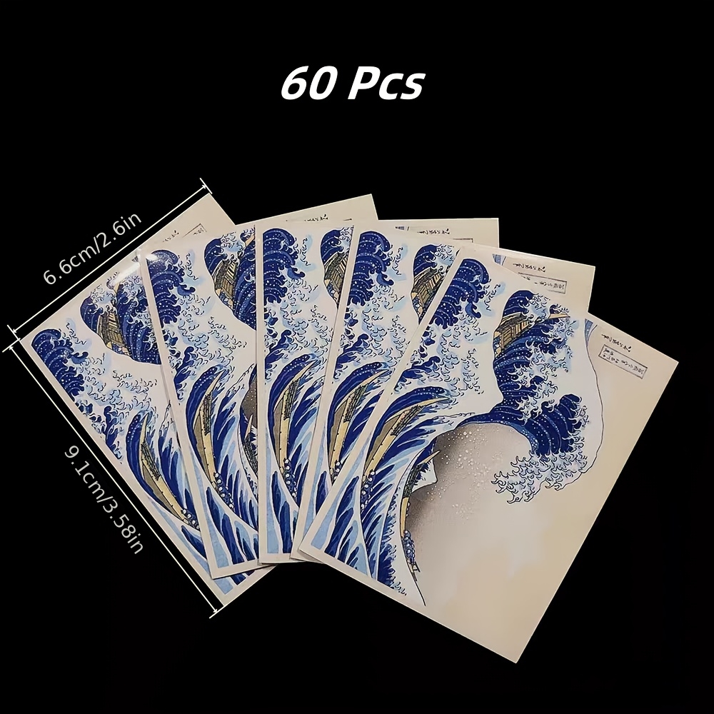 1pc artistic magnetic card deck box or 60pcs card sleeve card box storage holder starry night     organizer for mtg ptcg   baseball basketball football cards game cards perfect gift for   cards collector