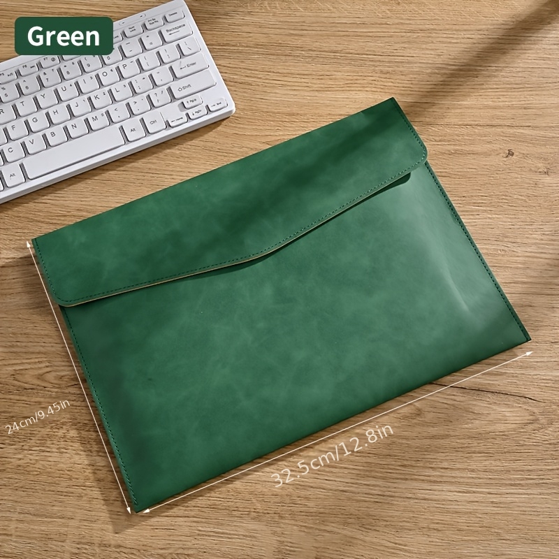 TEMU Multifunctional Envelope-style File Bag, A4/a5/envelope Bag Handbag 3 Sizes, Thickened, Anti-drop, Can Carry Tablet And Laptop,