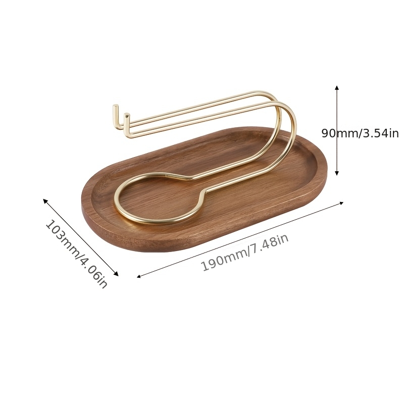 TEMU An Incense Holder, Wooden Candle Holder, Incense Stand, Decorative Piece
