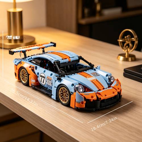 cool supercar building blocks sports car building blocks stem toy made of abs material a great gift for collection home decoration desktop ornament fathers day ideal gift