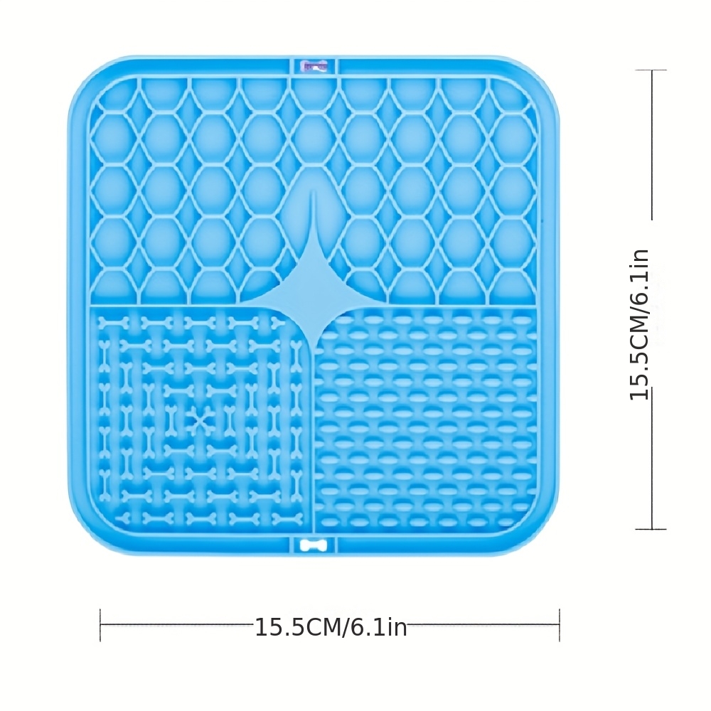 4 in 1 dog licking mat detachable puzzle design healthy slow feeding anxiety relief safe material washable feeding pad pet supplies Product details 2