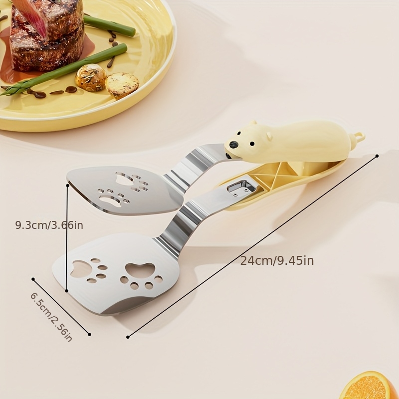 stainless   spatula for home use portable kitchen tool that   used as   a clamp and a spatula multifunctional kitchen utensil Product details 8