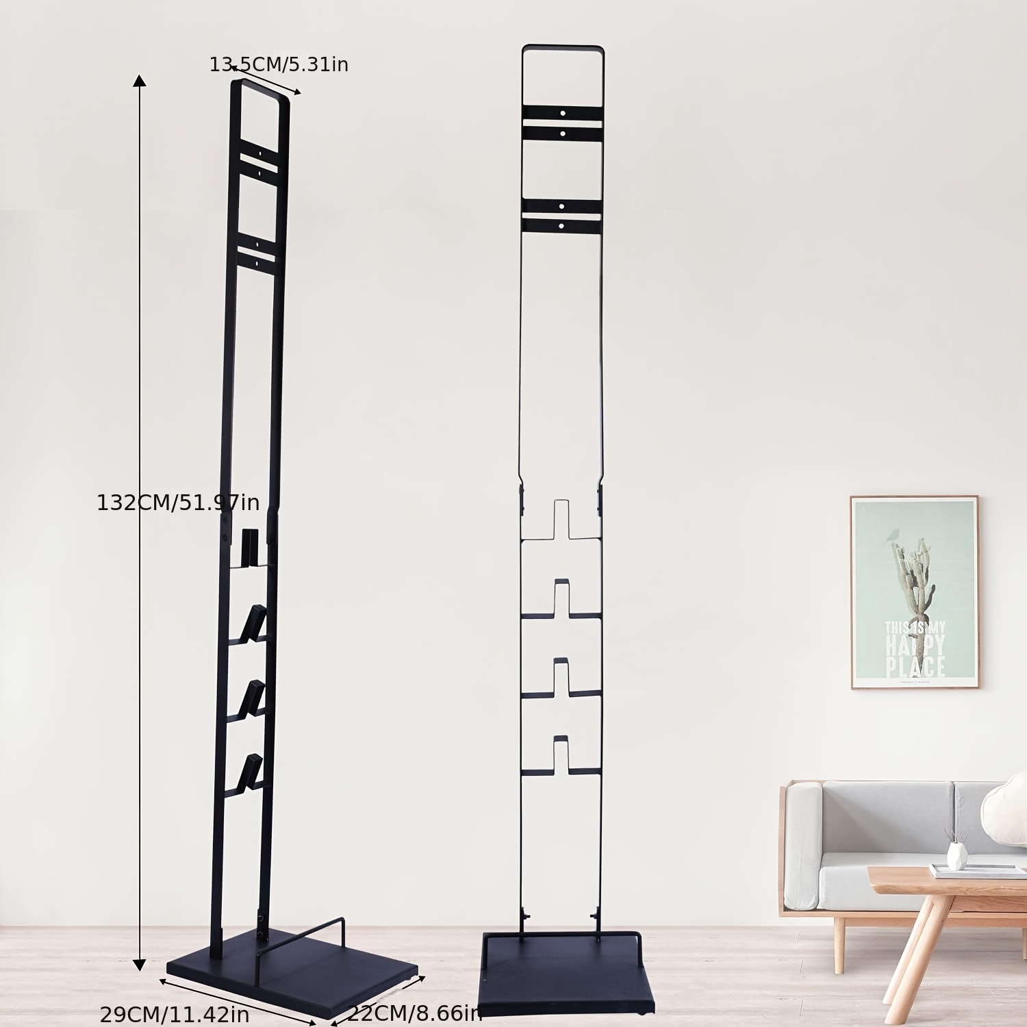 TEMU Vacuum Cleaner Bracket, Vacuum Cleaner Additions, Stable Metal Storage Rack Suitable For Handheld V15 V11 V10 V8 V7 V6 Vacuum Cleaner Gray Dc30