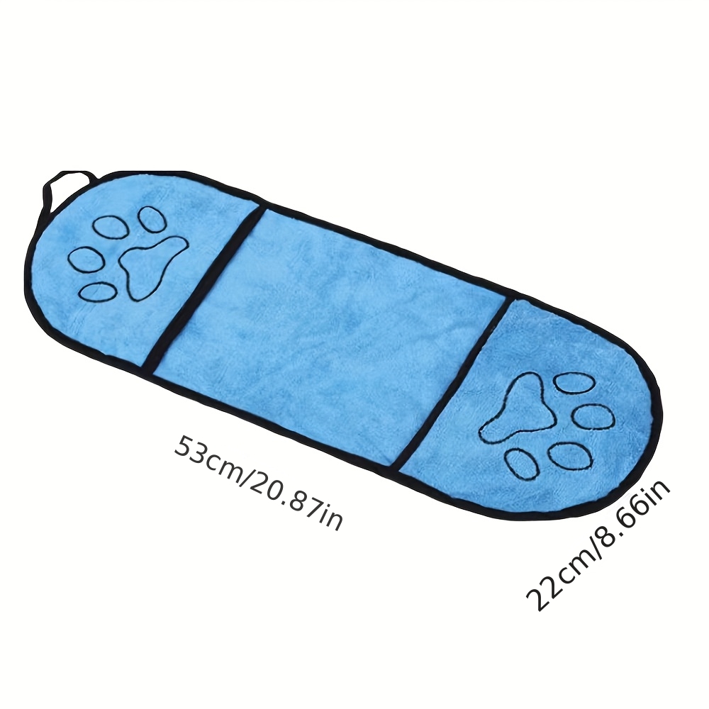 New Pet Absorbent Bath Towels, Thickened Gloves for Pet Scrubbing, Cat and Dog Absorbent Towels, Cat and Dog Cleaning Products