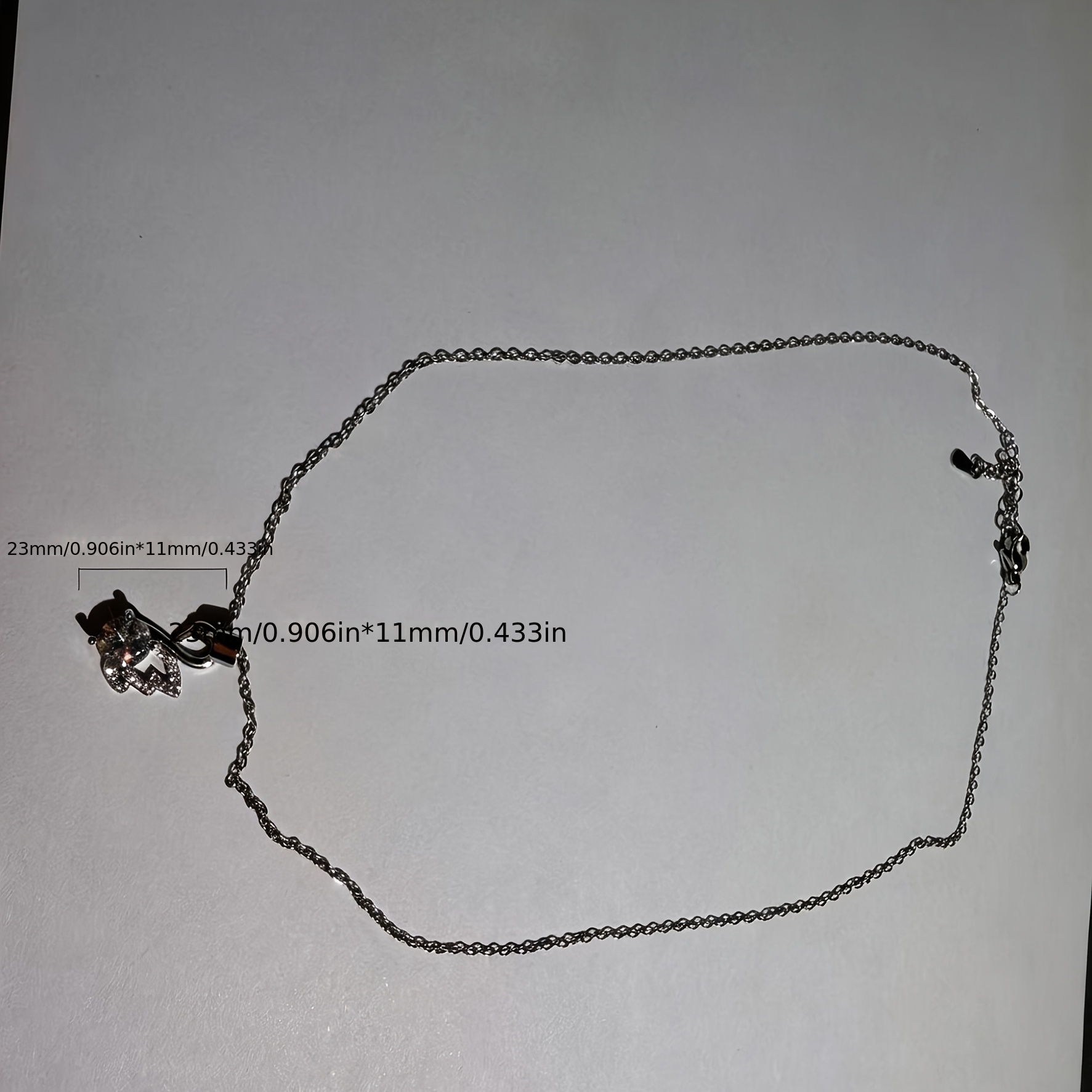 Women's S925 Silver White Swan Pendant Necklace, Holiday Gift